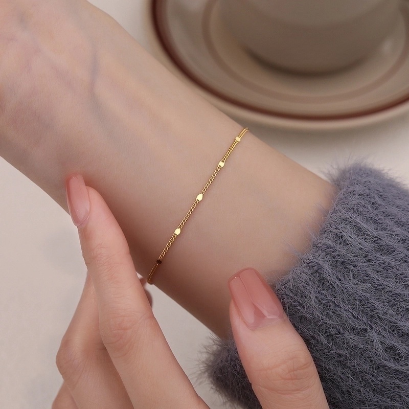 925 Sterling Silver Bracelets Minimalist