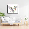 Mickey Head - 11CT Stamped Cross Stitch - 46*56cm - Disney
