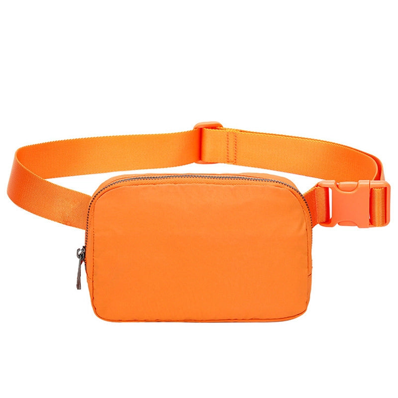 New Lulu Waist Bag Nylon Waterproof Chest Bag Outdoor Sports Running Mobile Phone Bag Men’s And Women’s Crossbody Bag