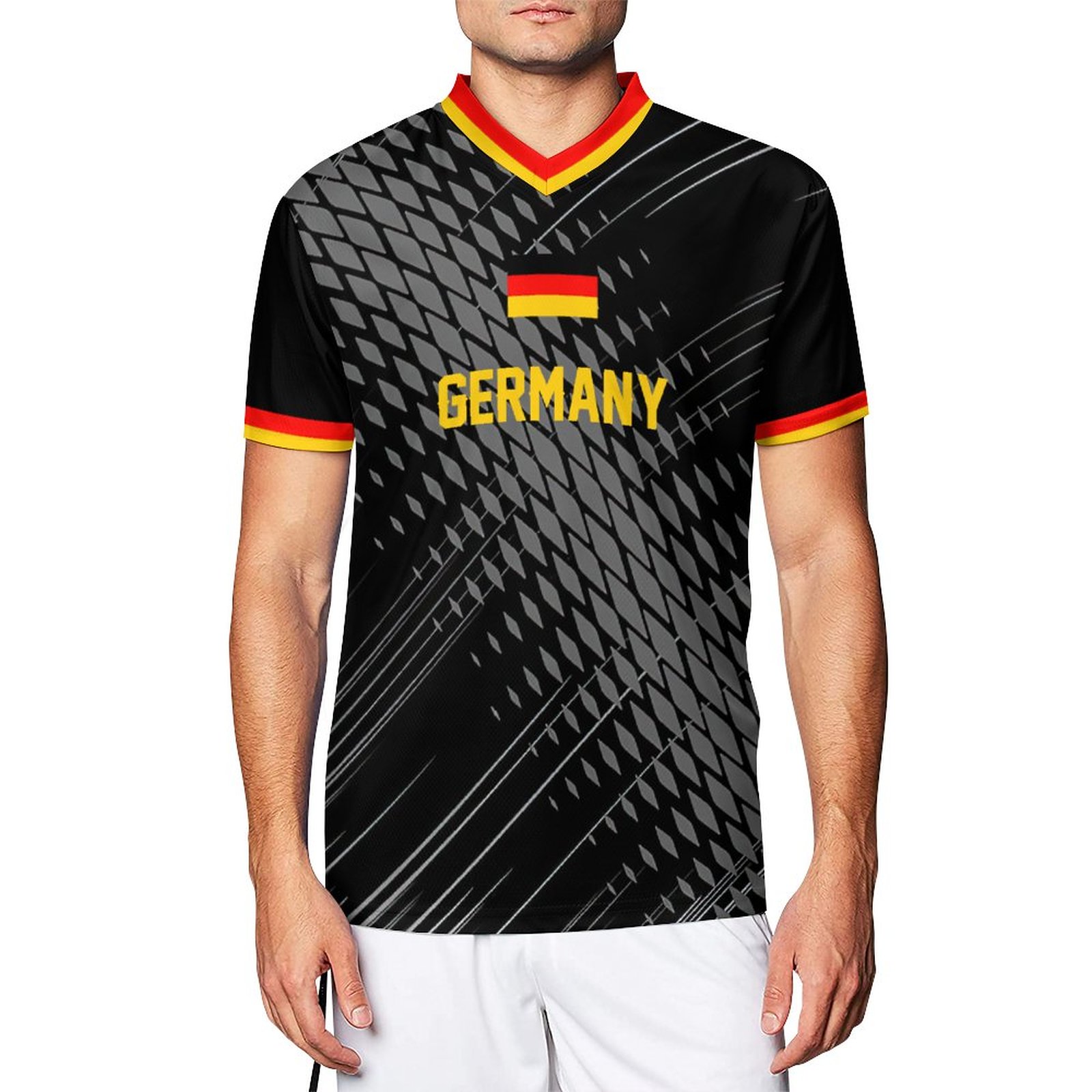 Germany FIFA 2022 World Cup Men's Exclusive Design Soccer Jersey