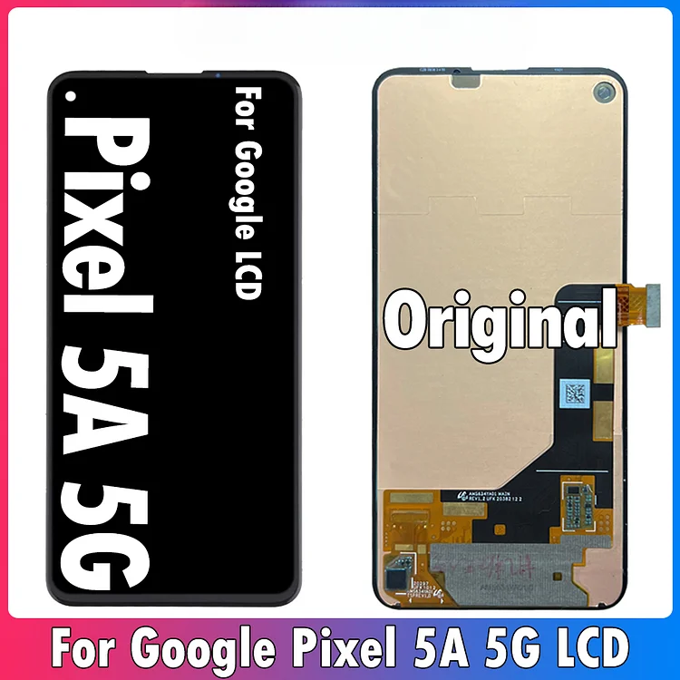6.34" Original For Google Pixel 5A LCD Screen Display Touch Digitizer Assembly Replacement Screen For Google Pixel 5a 5G LCD