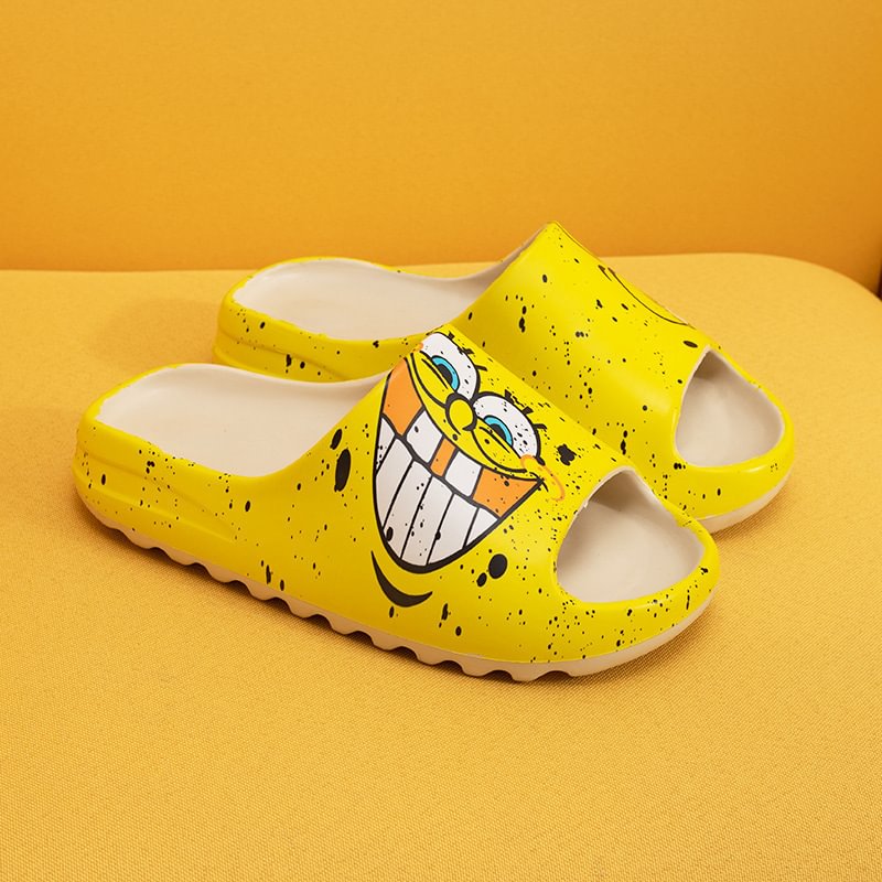yellow spongebob shoes