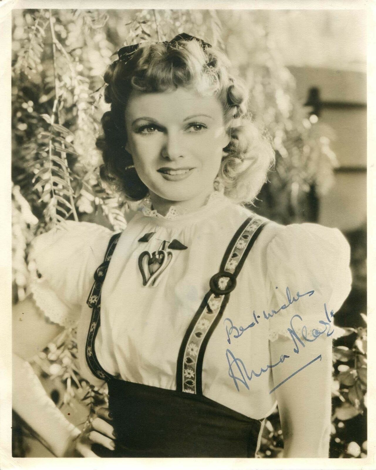 ACTRESS Anna Neagle (+) autograph, signed vintage Photo Poster painting