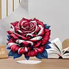>SALE<Flower Special Shaped Diamond Painting Tabletop Ornaments Kit Home Table Decor