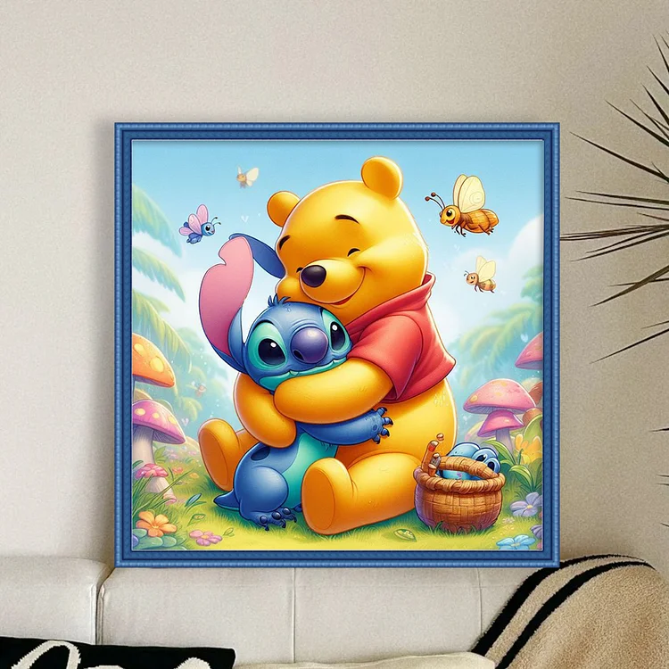 Winnie the Pooh Filled 07 Embroidery Design - Instant