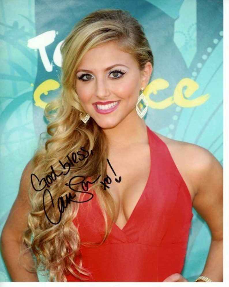 Cassie cassandra scerbo signed autographed 8x10 Photo Poster painting