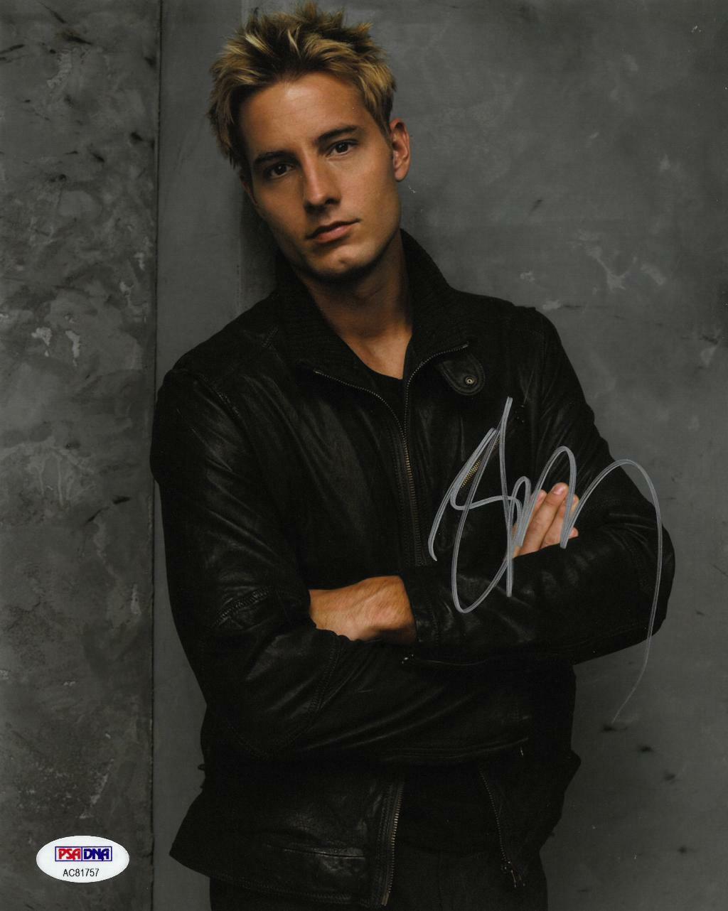 Justin Hartley Signed Authentic Autographed 8x10 Photo Poster painting PSA/DNA #AC81757