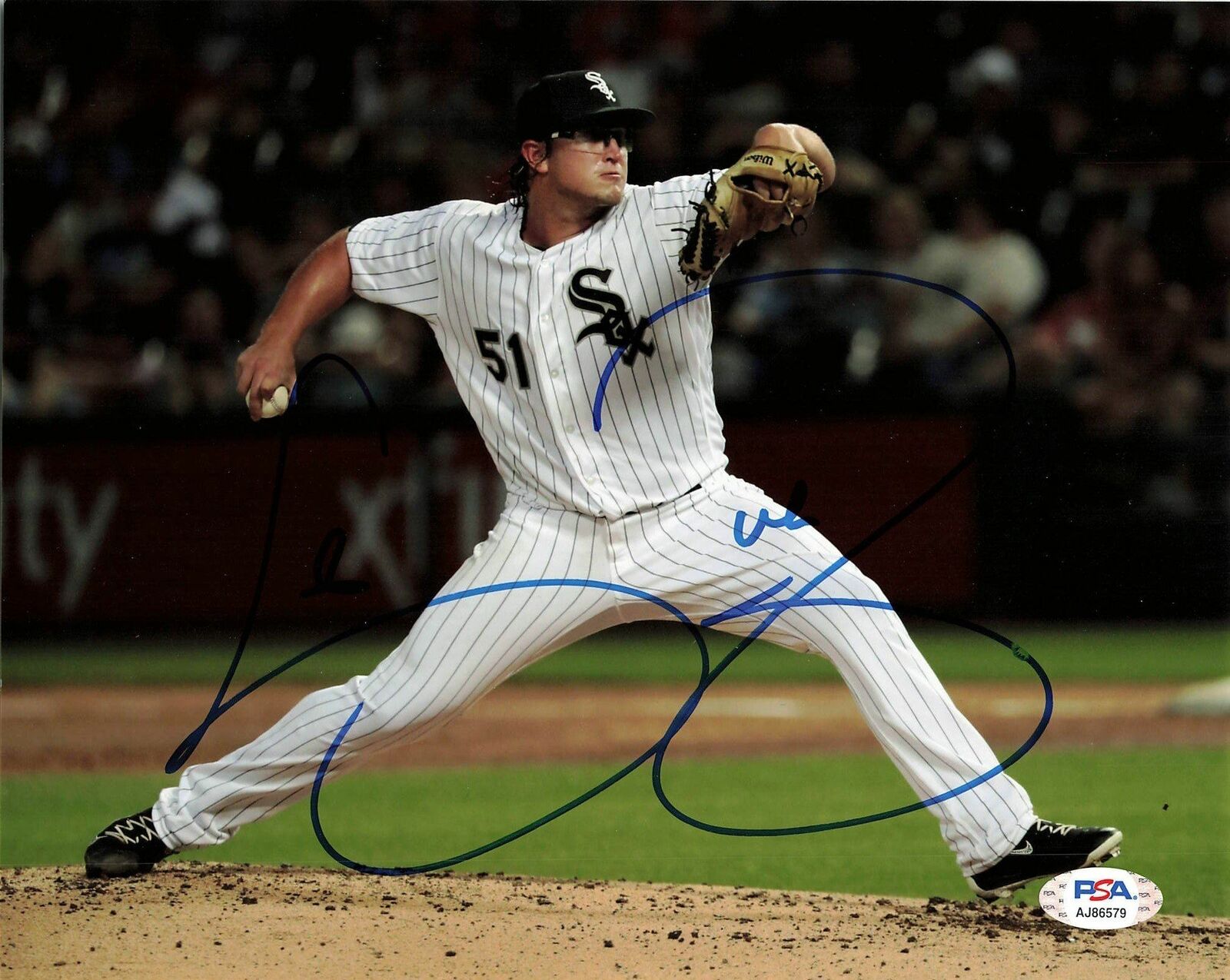 CARSON FULMER signed 8x10 Photo Poster painting Chicago White Sox PSA/DNA Autographed