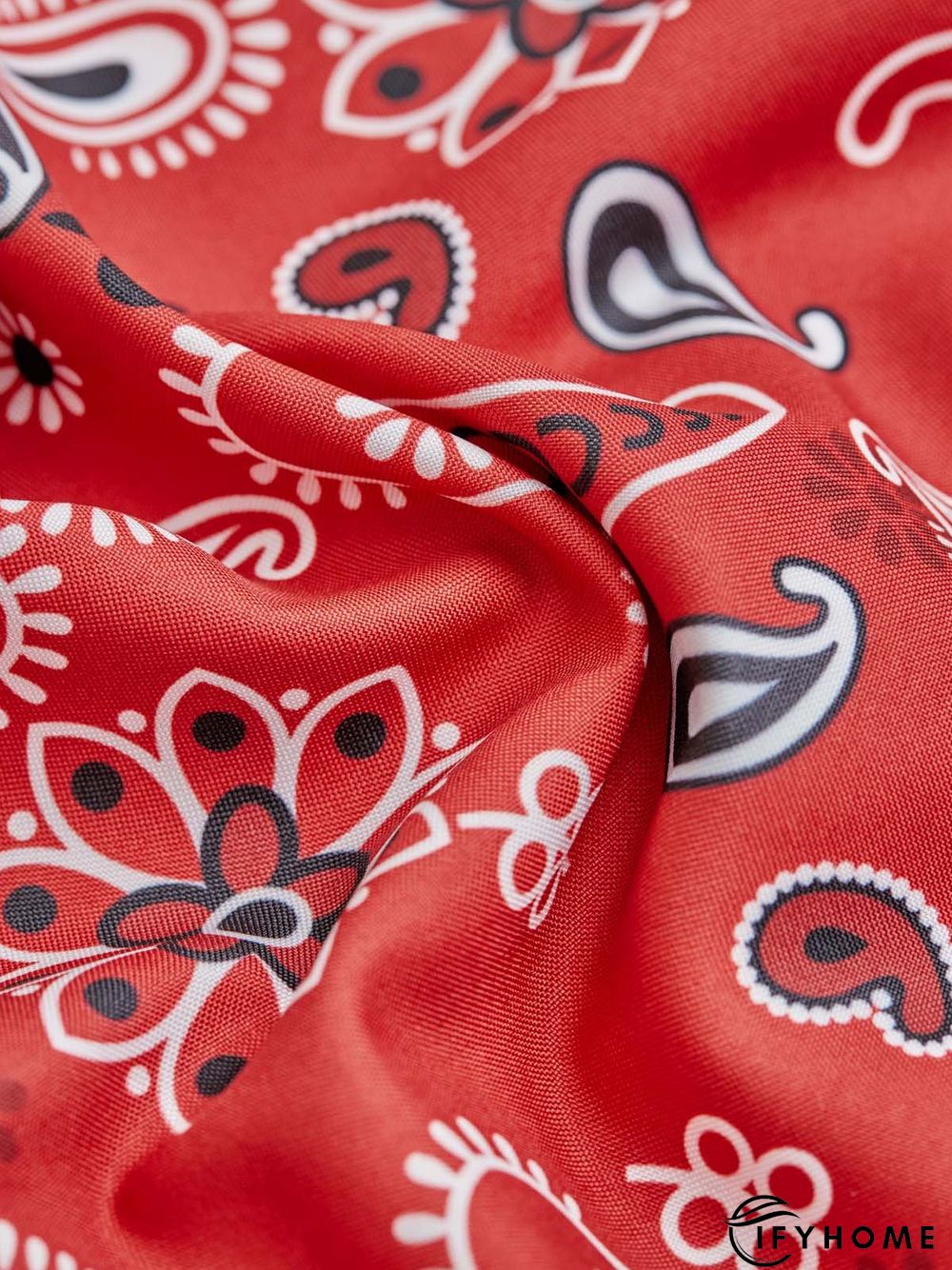 Women's Weekend Daily Casual Floral V Neck Loose Three Quarter Sleeve Top | IFYHOME