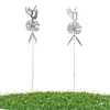 [US Local Warehouse] Dancing Fairy Dandelion Metal Stake Decoration for Indoor Outdoor Garde (Elf)