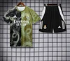 2025/2026 Real Madrid Pre-Match Training Black Green Shirt+Shorts 1:1 Thai Quality