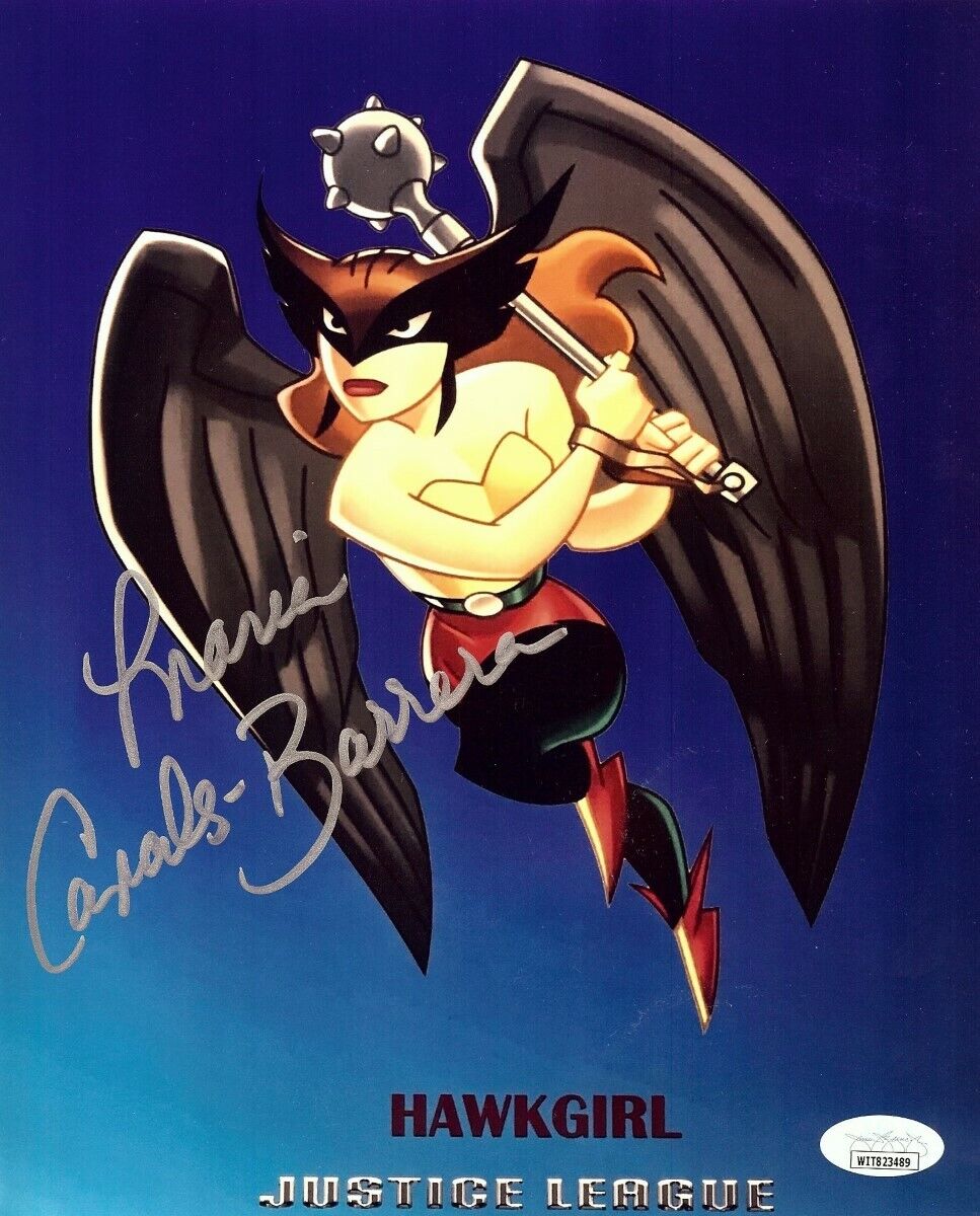 Maria Canals-Barrera Signed Autographed 8X10 Photo Poster painting Justice League Hawkgirl JSA A