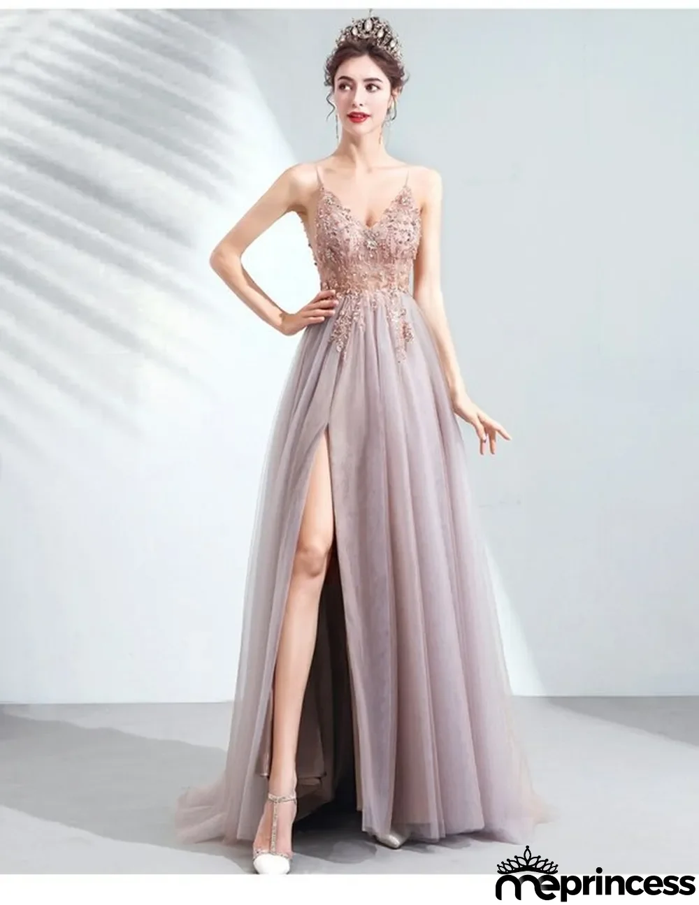 Bridal Wedding Sexy Slim Fit Straps Formal Party Evening Dress