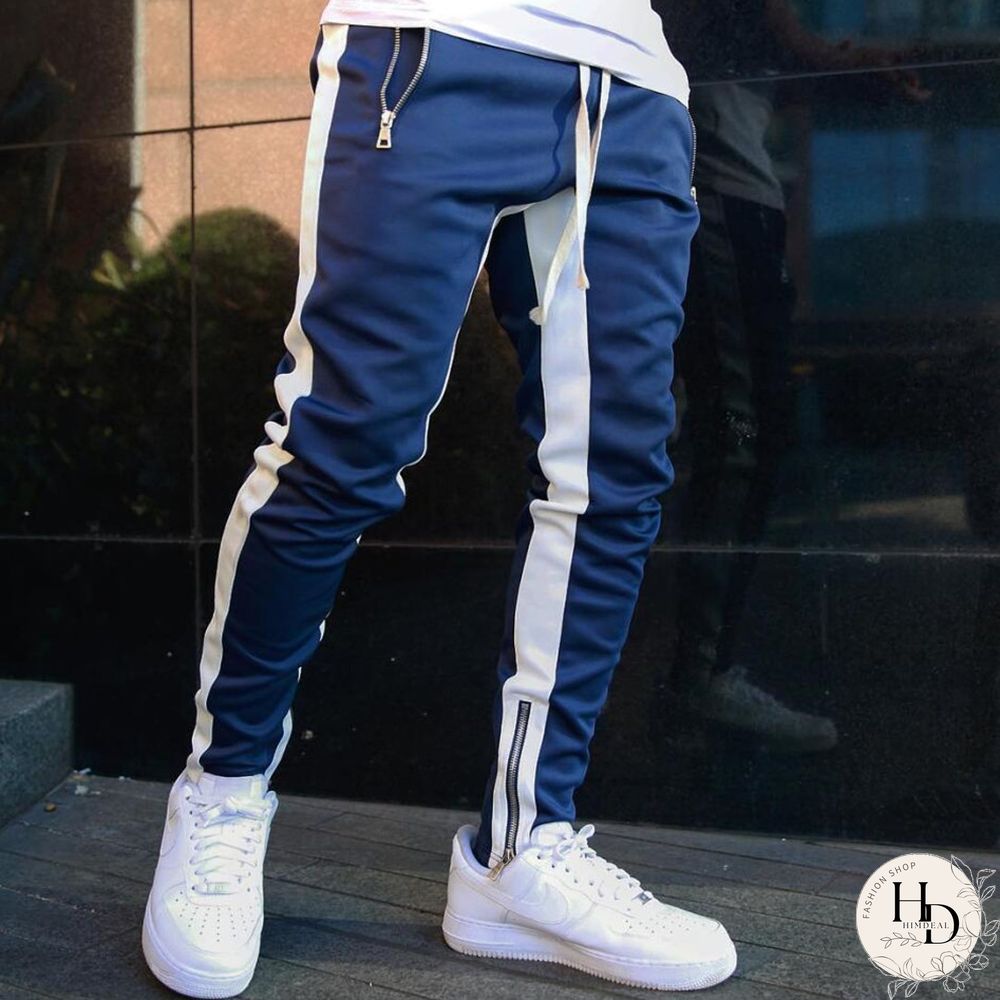 Mens Joggers Casual Pants Fitness Men Sportswear Tracksuit Bottoms Skinny Sweatpants Trousers Black Gyms Jogger Track Pants