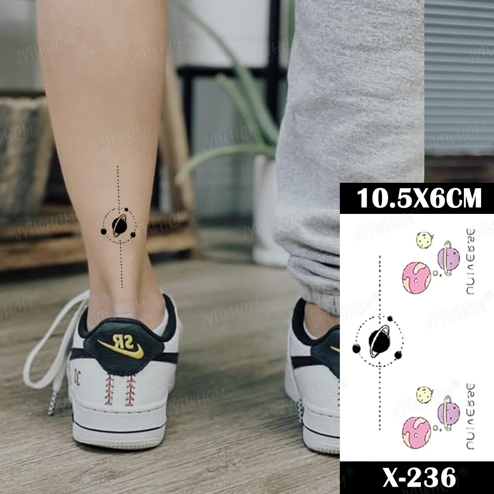 Sdrawing Butterfly Tattoo Women Sexy Waterproof Temporary Tattoo Heart Flame False Tattoo Arm Shoulder Neck Tattoo Women And Men