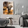 （No Printed Canvas）Counted Cross Stitch 11CT-Elephant 40*50cm