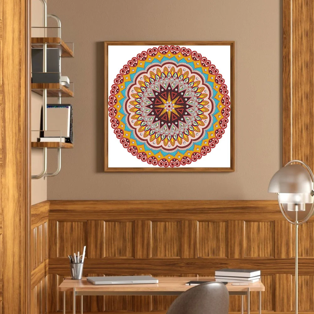 Special Shape Diamond Painting 30*30cm - Mandala Pattern