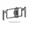LYS30 Mobile Phone Handheld Bracket Vlog Expansion Frame Handheld Photo Camera Handle Rabbit Cage Stabilizer Aluminum Alloy Multi-Function Mobile Phone Bracket