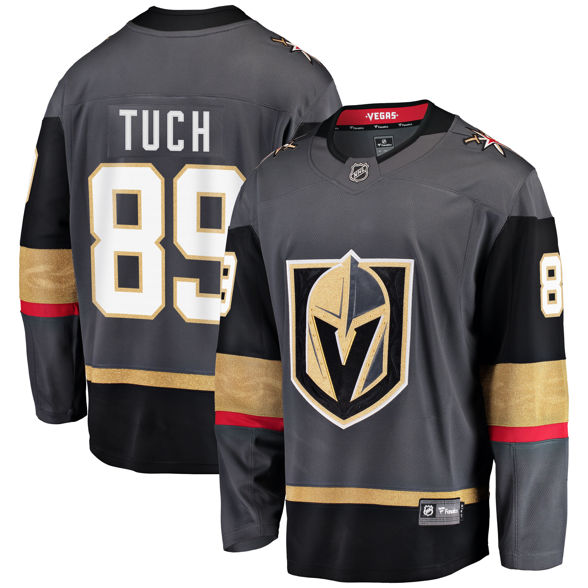 Alex Tuch Vegas Golden Knights Breakaway   Jersey &ndash; Black mysite