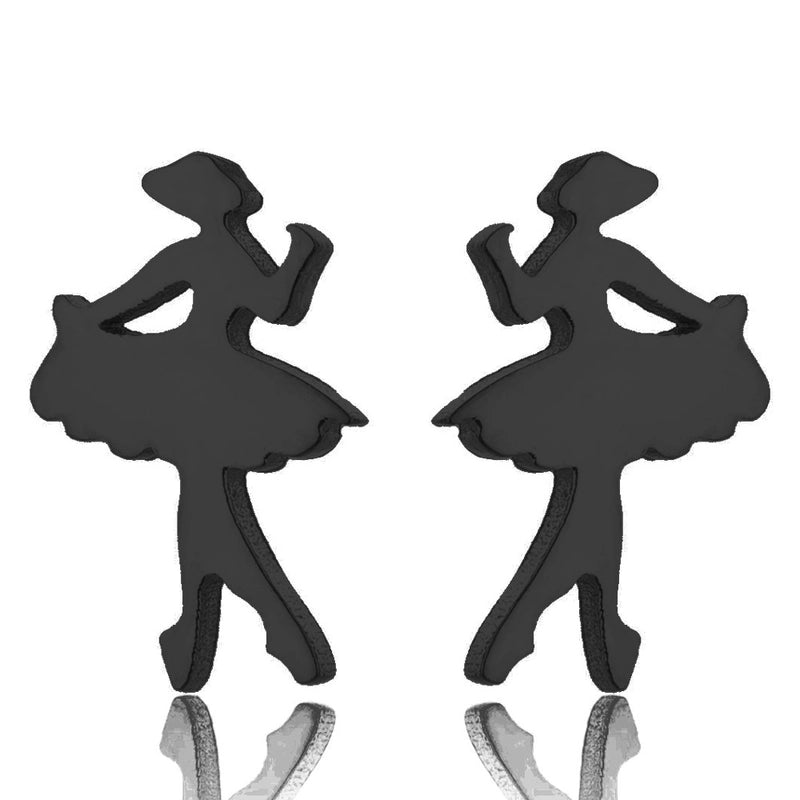 1 Pair Fashion Geometric Plating 304 Stainless Steel 18K Gold Plated Ear Studs