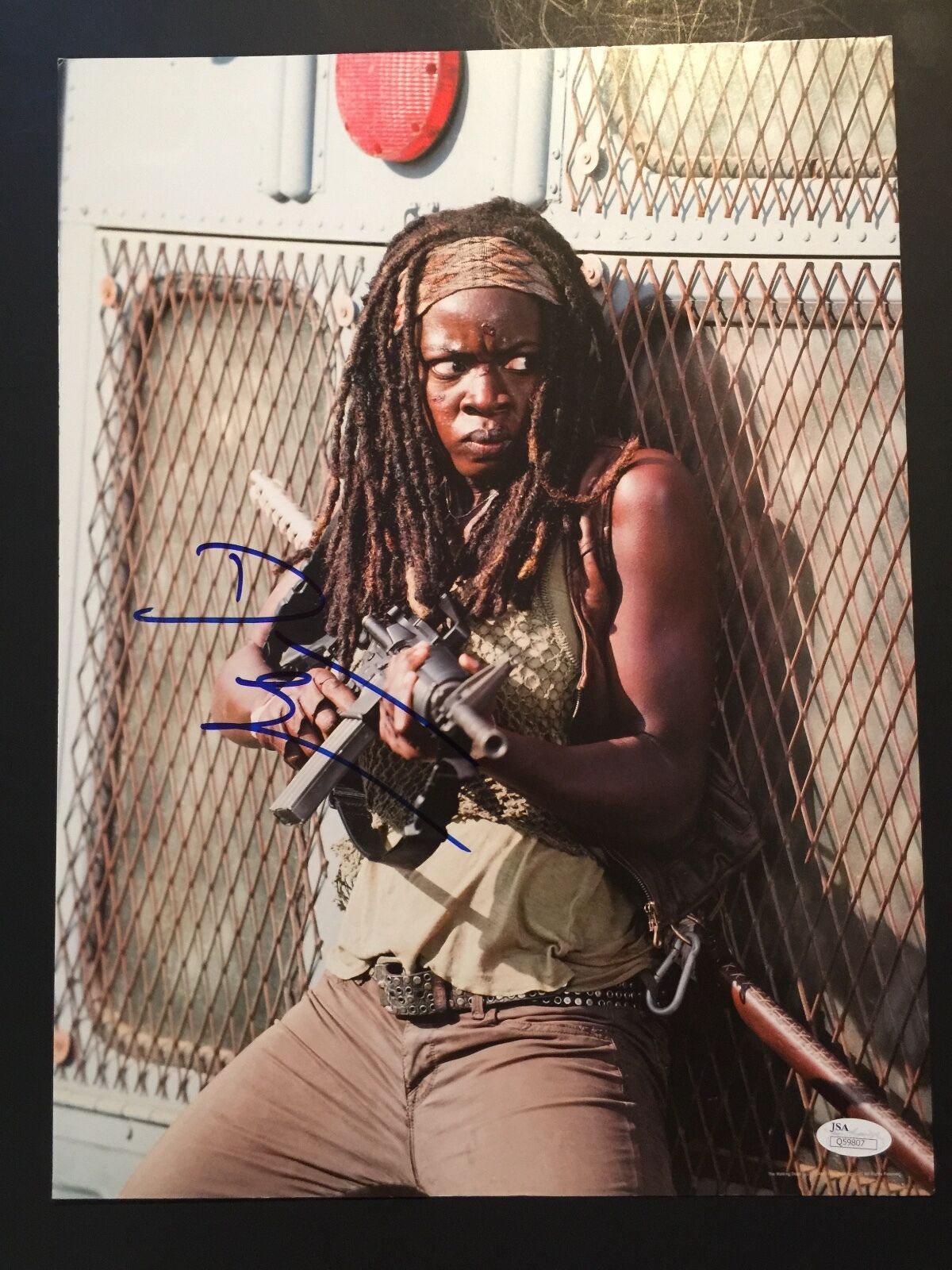 Dana Gurira Michonne The Walking Dead Autograph Signed Photo Poster painting JSA