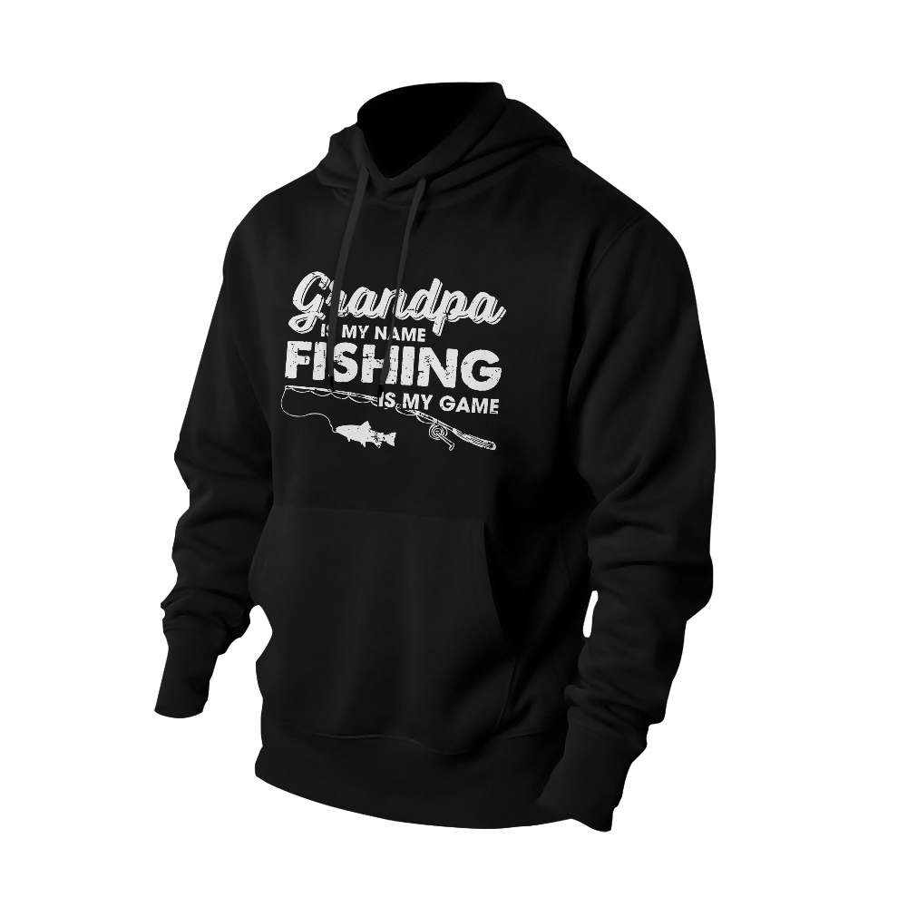 Fish Fisher Fisherman Funny Kids Daddy Bass Fishing Father hoodies