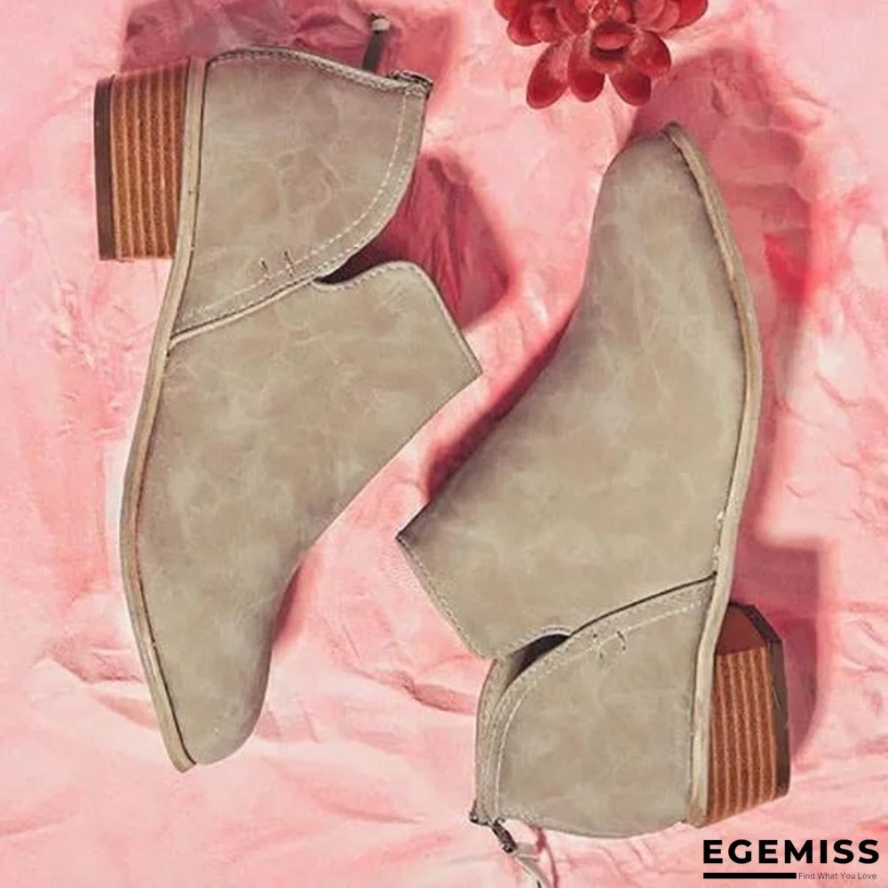 Casual Daily Chunky Heel Shoes | EGEMISS