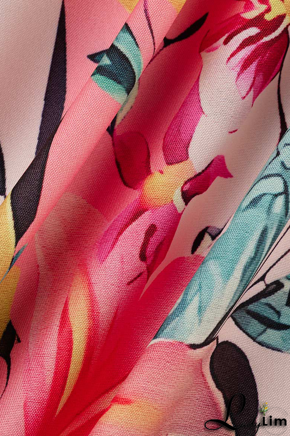 Pink Casual Print Solid Patchwork Turndown Collar Tops