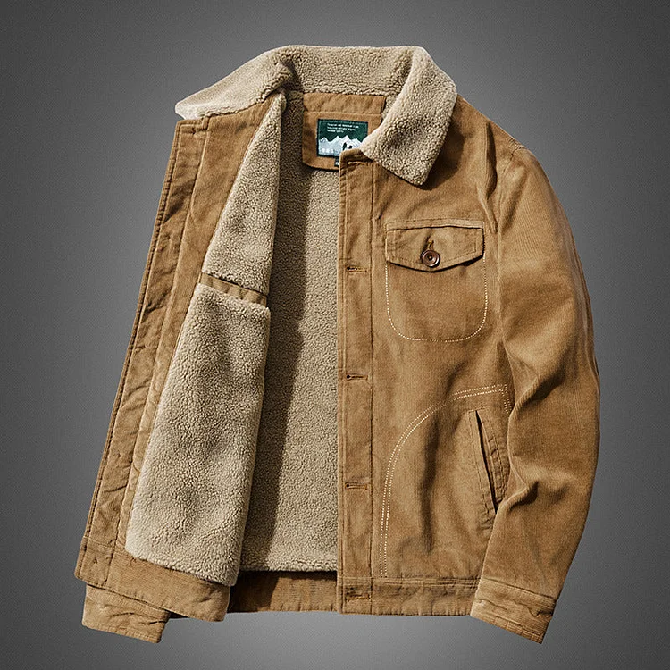 New fashion corduroy jacket