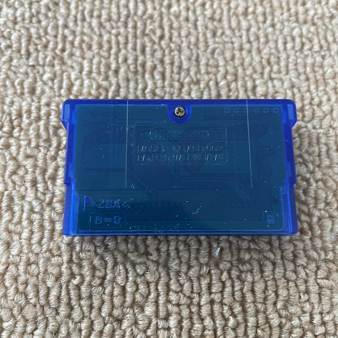 Pokemon Sapphire - RTC Clock Patch GBA For GameBoy Advance - 32 Bit Video Game Cartridge