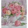 A Cluster Of Flowers-11CT Stamped Cross Stitch 70*80cm/27.56*31.5in (Big Size)