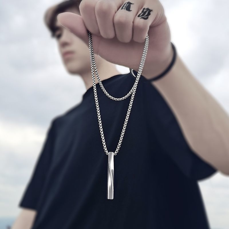 Trendy Metal Necklace / TECHWEAR CLUB / Techwear