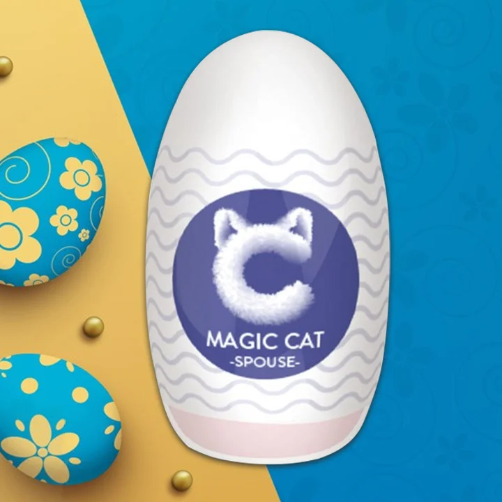 Adult Onahole Products Aircraft Egg Magic Cat Stroker For Men Pussy Pocket Egg