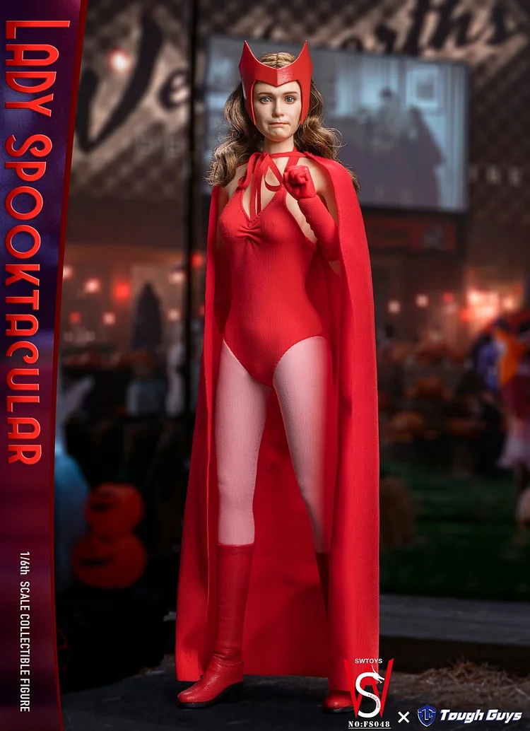 In-Stock SWTOYS×Tough Guys SW FS048 1/6 Lady Spooktacular Marviel