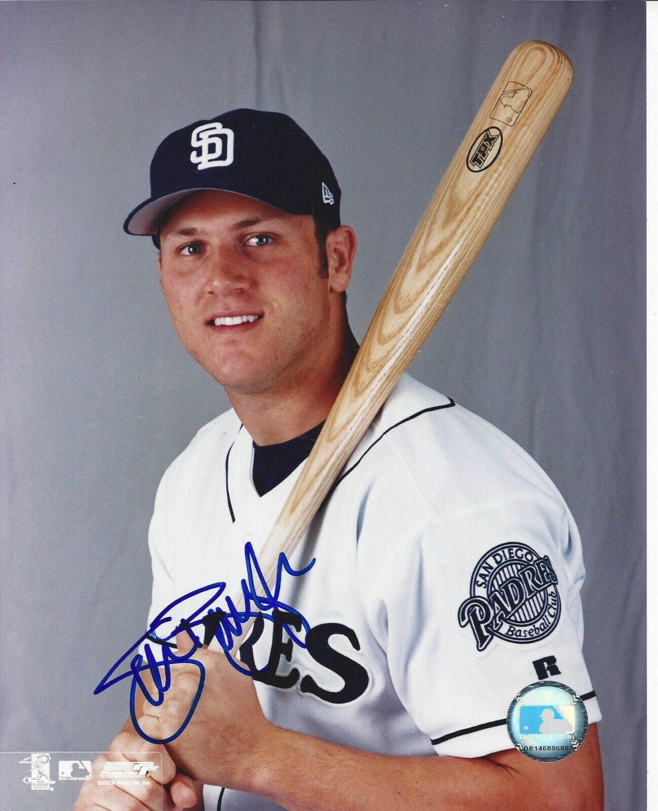 Sean Burroughs autographed 8x10 San Diego Padres#S823