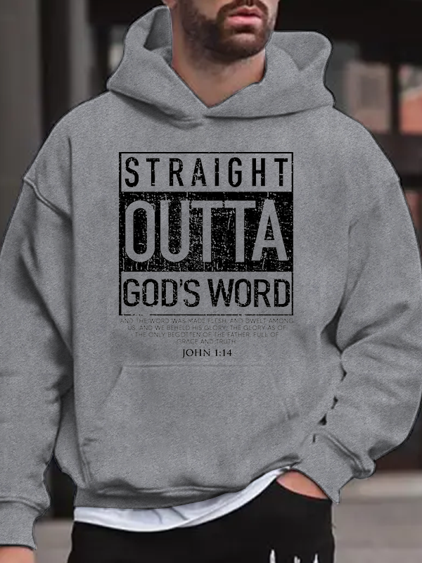 Straight Outta God's Word Hoodie