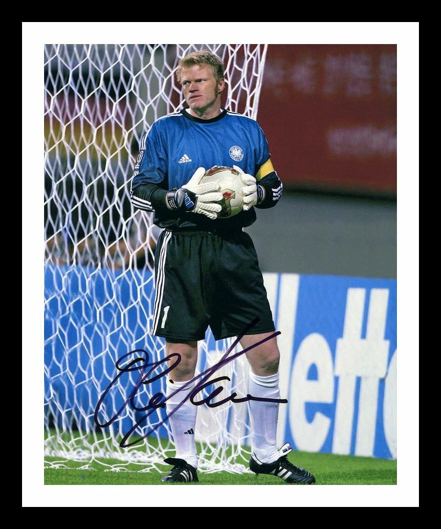 Oliver Kahn - Germany Autographed Signed & Framed Photo Poster painting