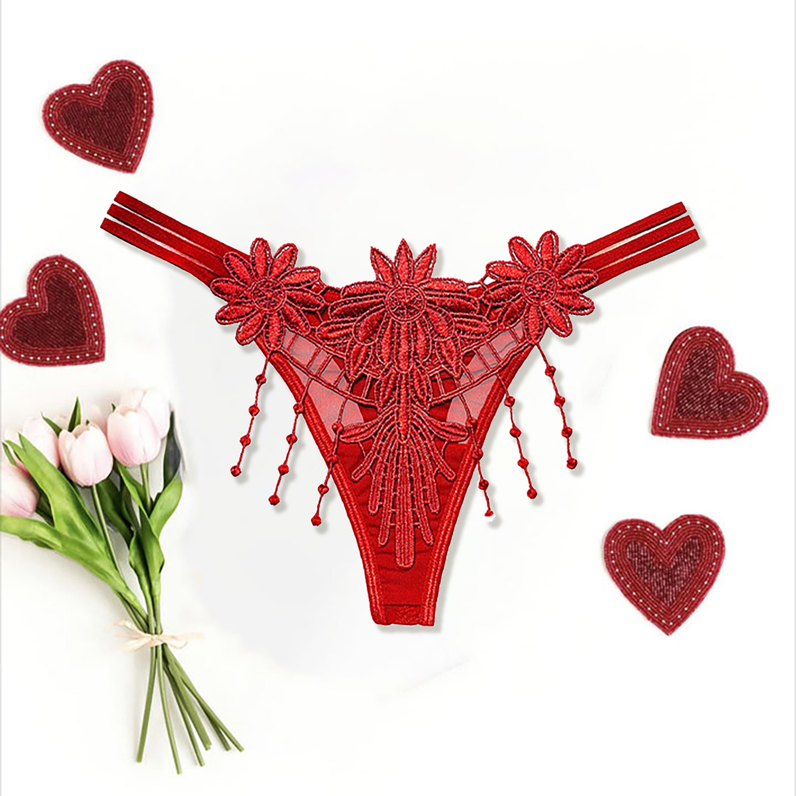 Women’S Transparent Seamless Underwear Embroidery Sexy No Show Panties Briefs Soft Stretch Bikini Underwears Lane Swim