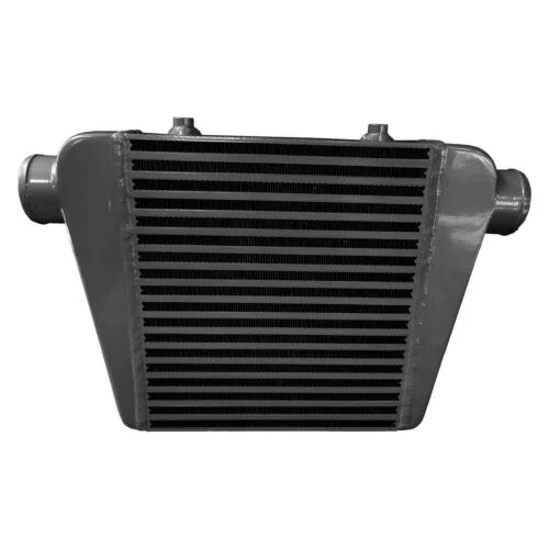 Alloyworks Aluminum Side Mount Turbo Intercooler Plate Type 2.5'' Inlet/Outlet 11''W x 11 4/5''H X 2 1/2''T