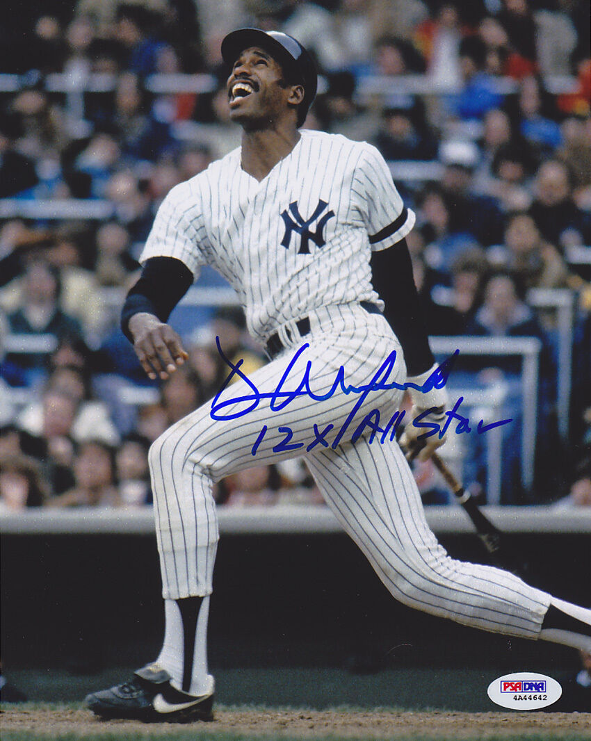 Dave Winfield SIGNED 8x10 Photo Poster painting + 12 x All Star Yankees ITP PSA/DNA AUTOGRAPHED