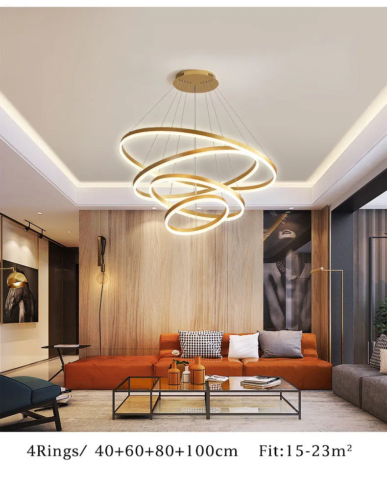 High Quatily Modern Led Pendant Light For Large Living Room Dining Room ...