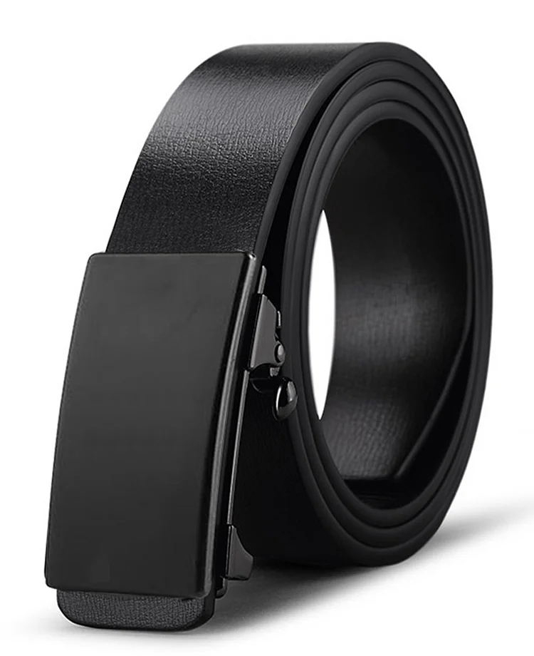Business Solid Color Pin Buckle Belt