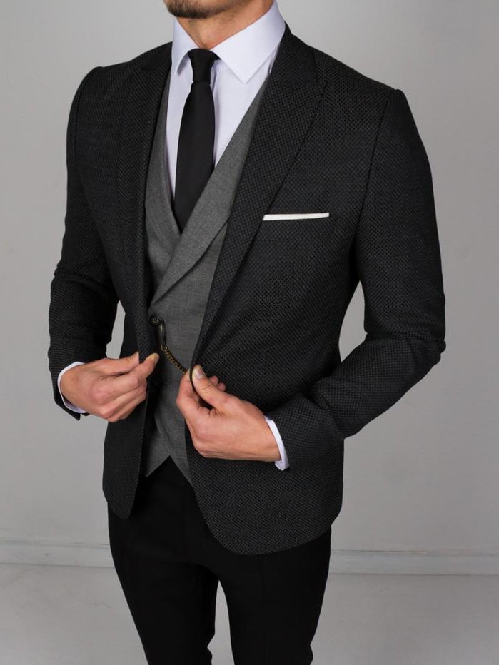 Minimalism Black Blazers