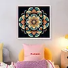 Mandala-11CT Stamped Cross Stitch 40*40cm/15.75*15.75in