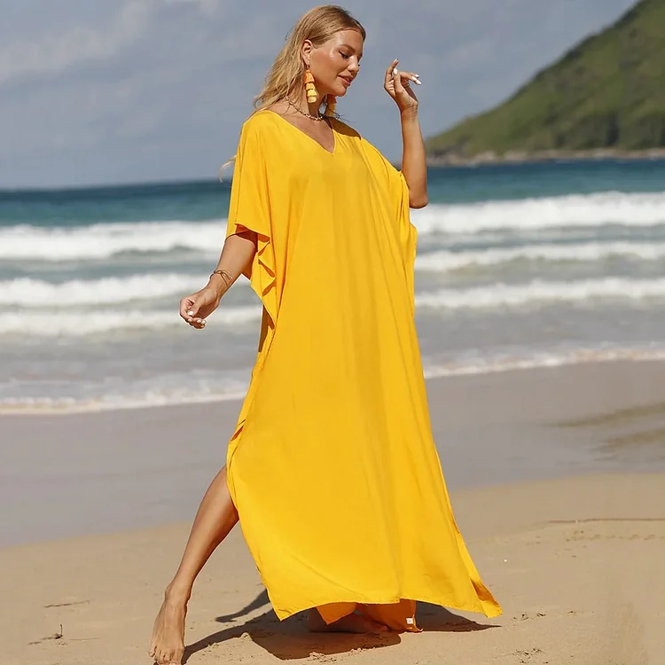 2023 new beach cover-up long dress
