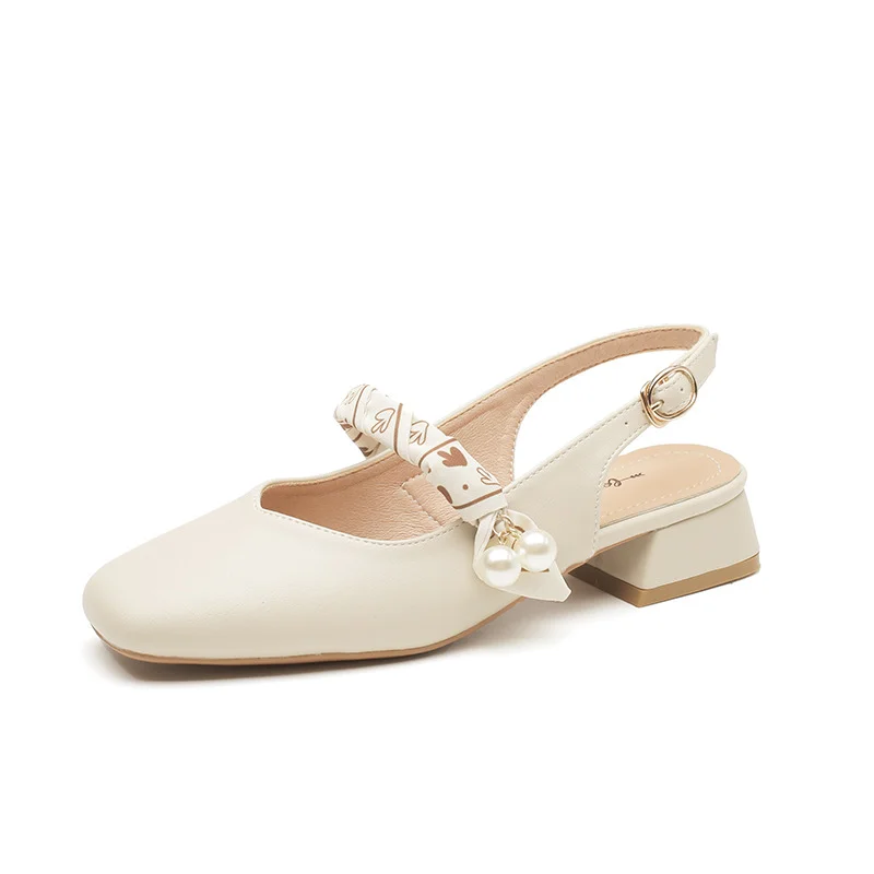 Brownm Brownm Sandals Women's New Evening Wind Gentle And Sensing Dresses In The Summer 2025 Summer With Coarse Mary Shoes