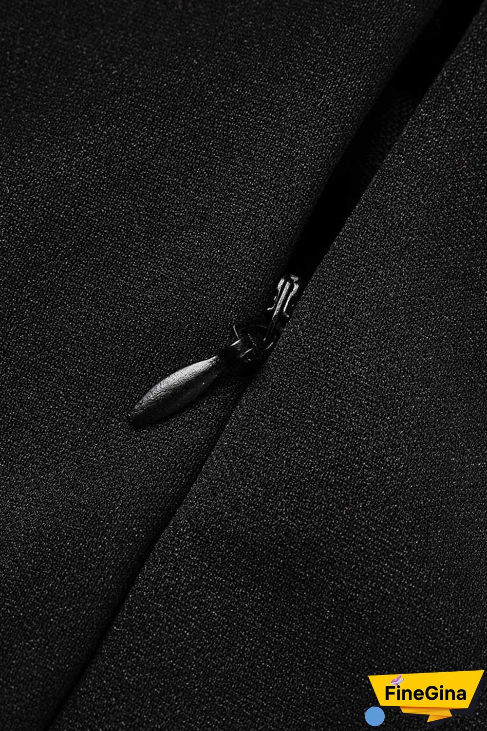 Black Casual Solid Patchwork V Neck A Line Dresses