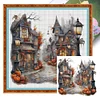 (Multi-Style) Halloween House-11CT Stamped Cross Stitch 40*40cm