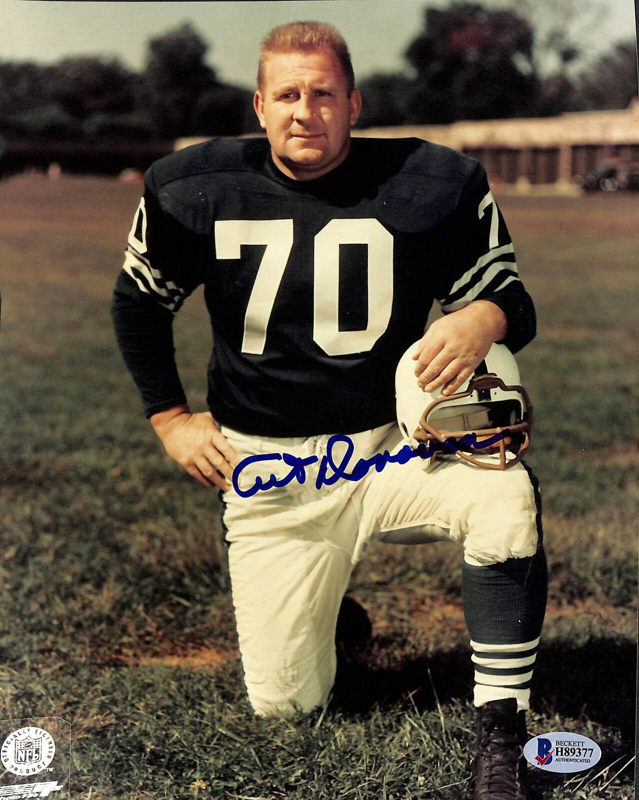 Colts Art Donovan Authentic Signed 8x10 Photo Poster painting Autographed BAS