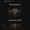 Motorcycle Waist Protector Brace Summer Breathable Waist Support Belt Red
